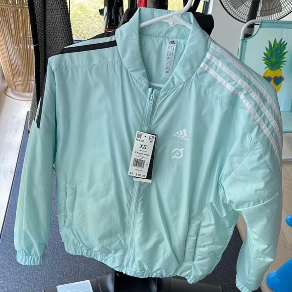 NEW! Adidas X Peloton W Bomber Jacket